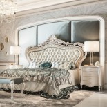 Exklusivní italská postel s čalouněním